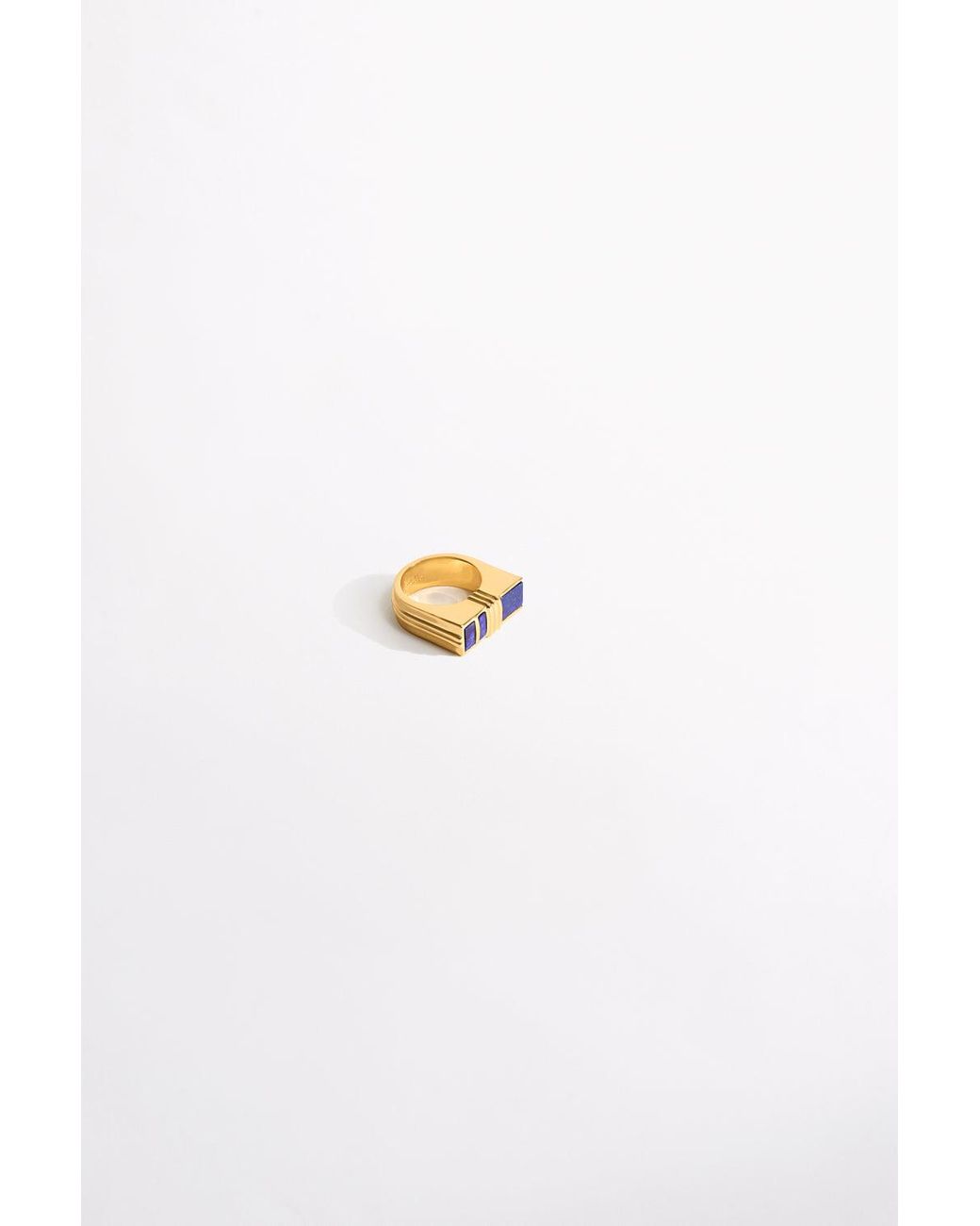 Camilla Metallic Artisan Artillery Bar Ring