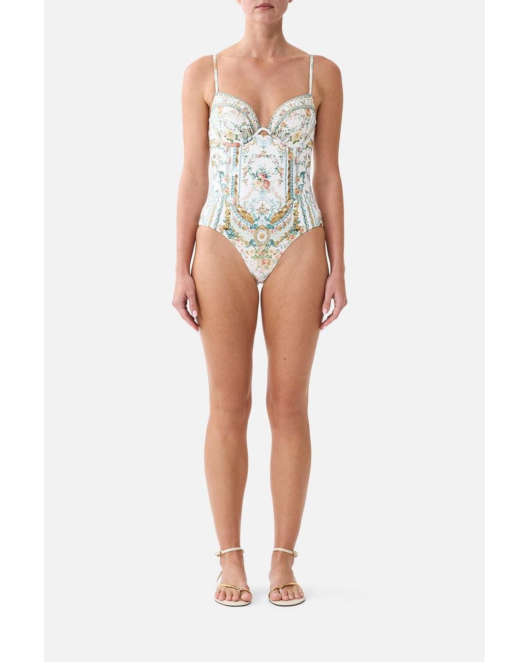 Camilla White Continuous Underwire Moulded Cup One Piece Ballad Of The Bibliothèque