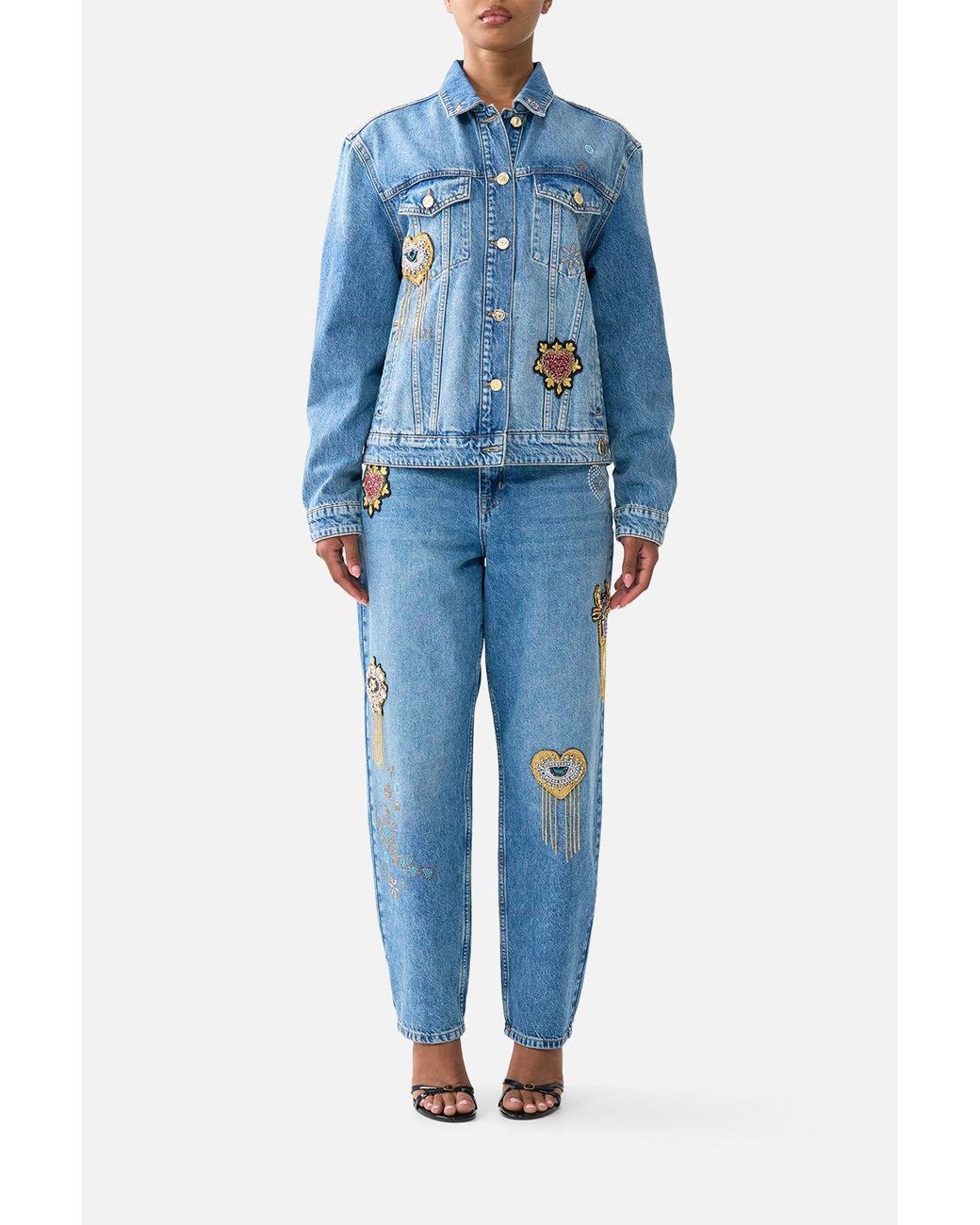 Camilla Blue Milla Turkiye Talisman Relaxed Jacket