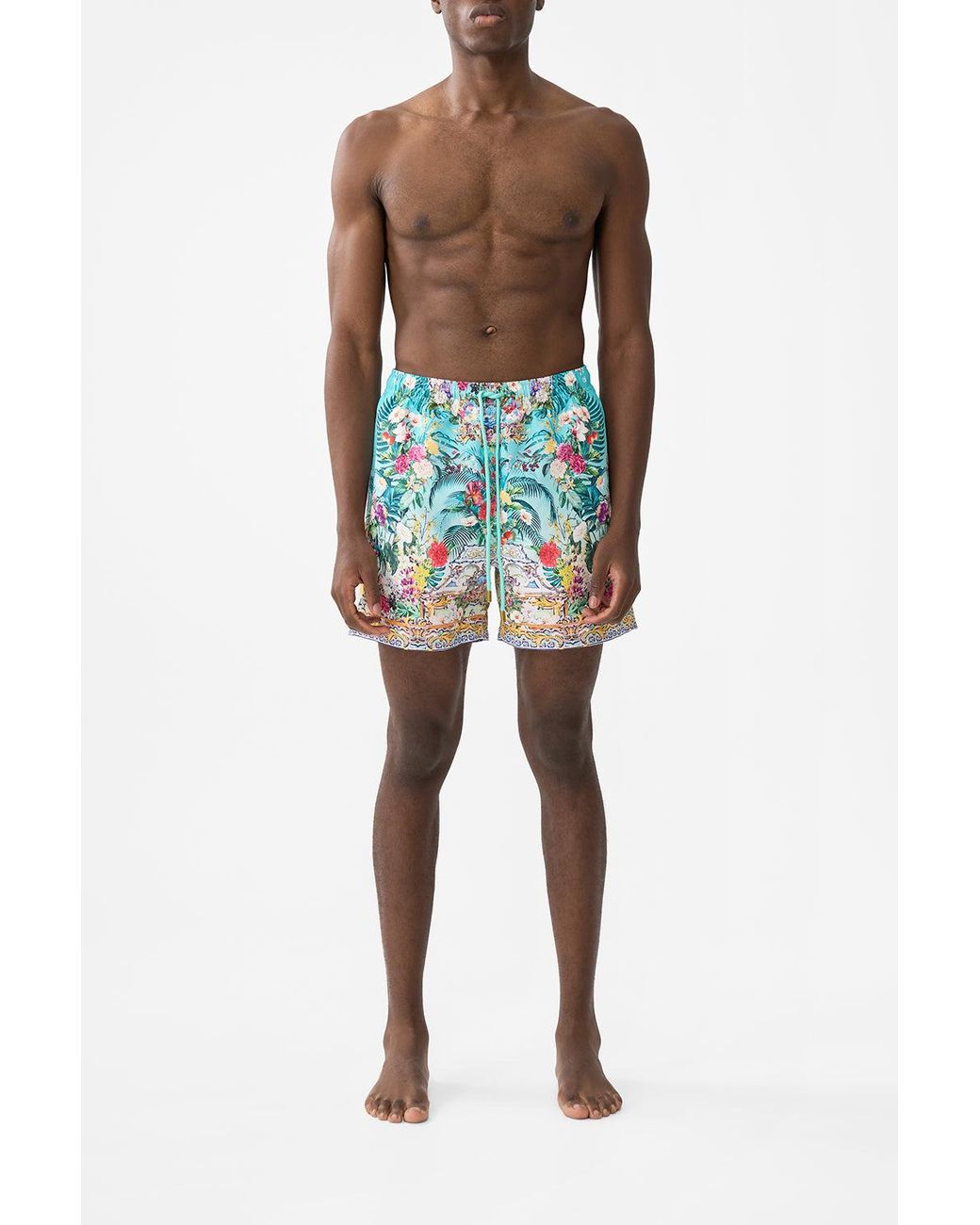 Camilla Blue Mid Length Boardshort Gardens Of Queluz for men