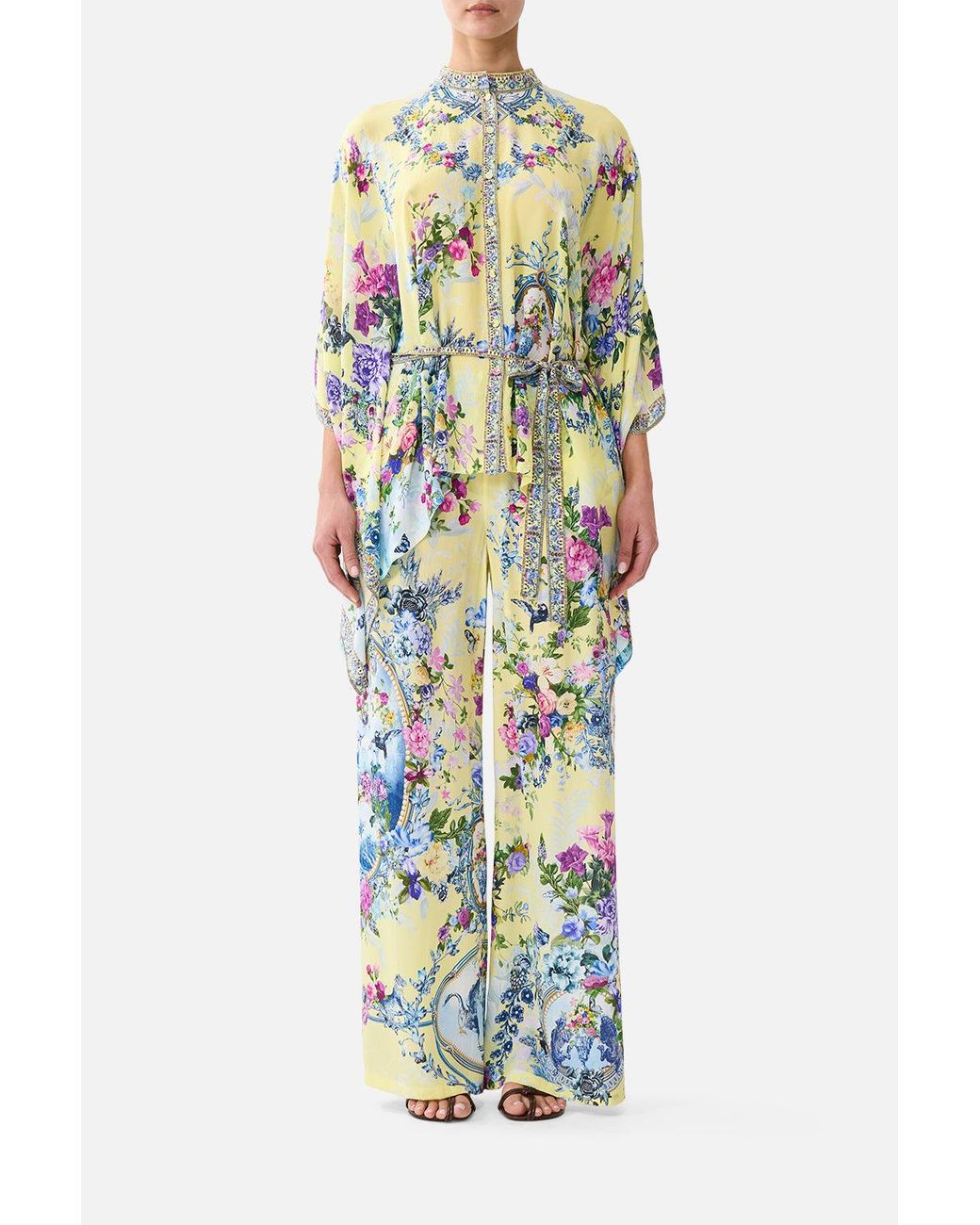 Camilla White Lounge Pant Chinoiserie Child