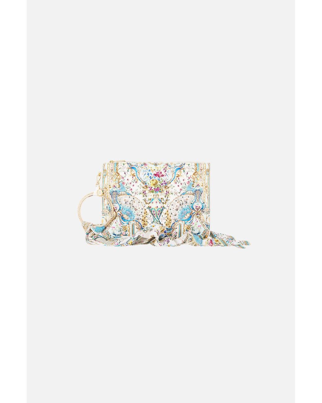 Camilla White Ring Scarf Clutch Art For The Artisans