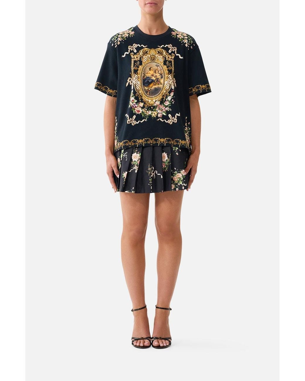 Camilla Black Classic Tee Versailles Or Die
