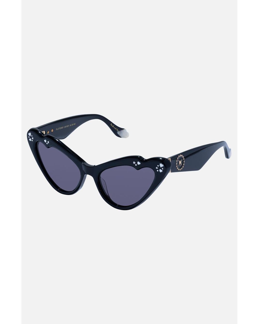 Camilla Blue Flutterby Sunglasses Solid