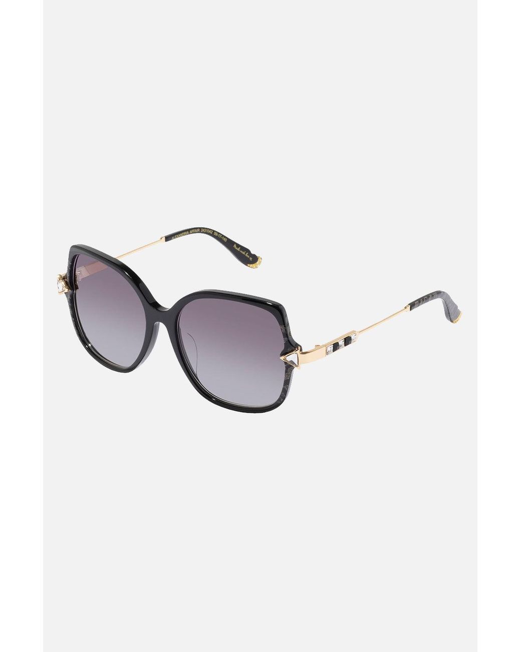 Camilla Black Alexandria Affair Sunglasses Solid