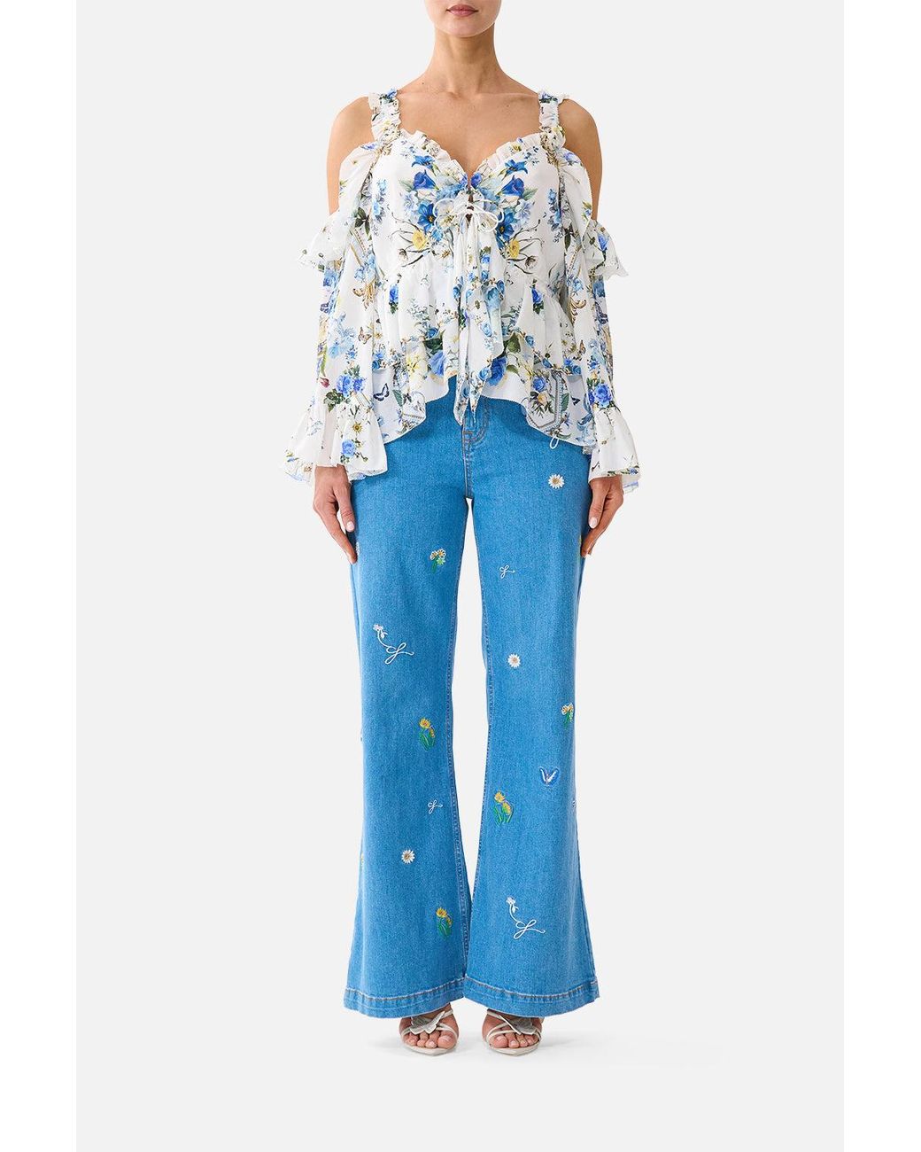 Camilla Blue Jenna High Waisted Flare