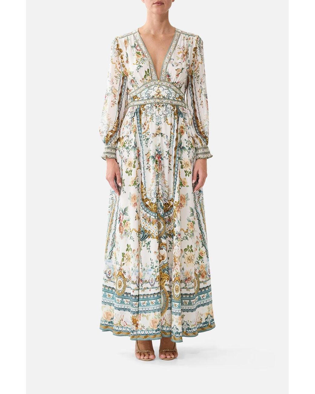 Camilla White Button Dress With Shaped Waistband Ballad Of The Bibliothèque
