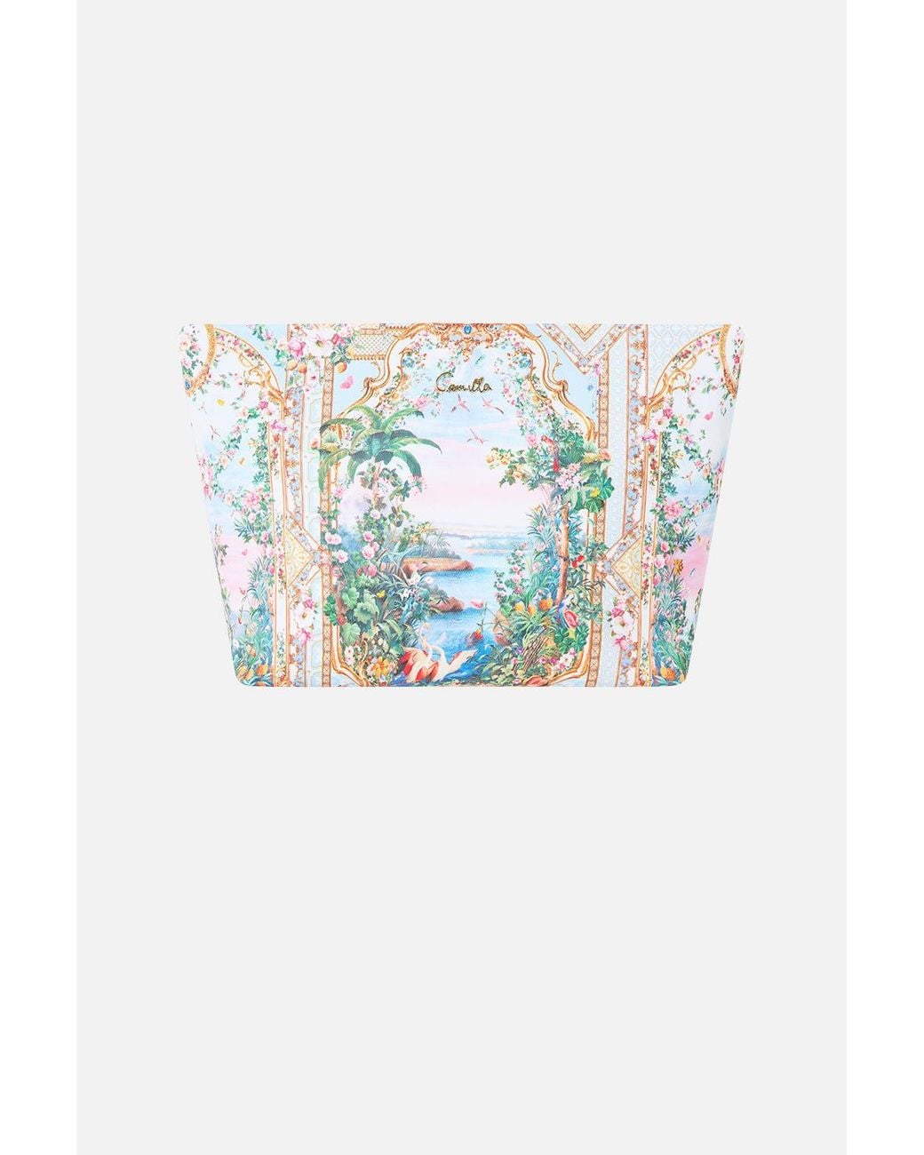 Camilla Blue Large Makeup Clutch Sisi Society