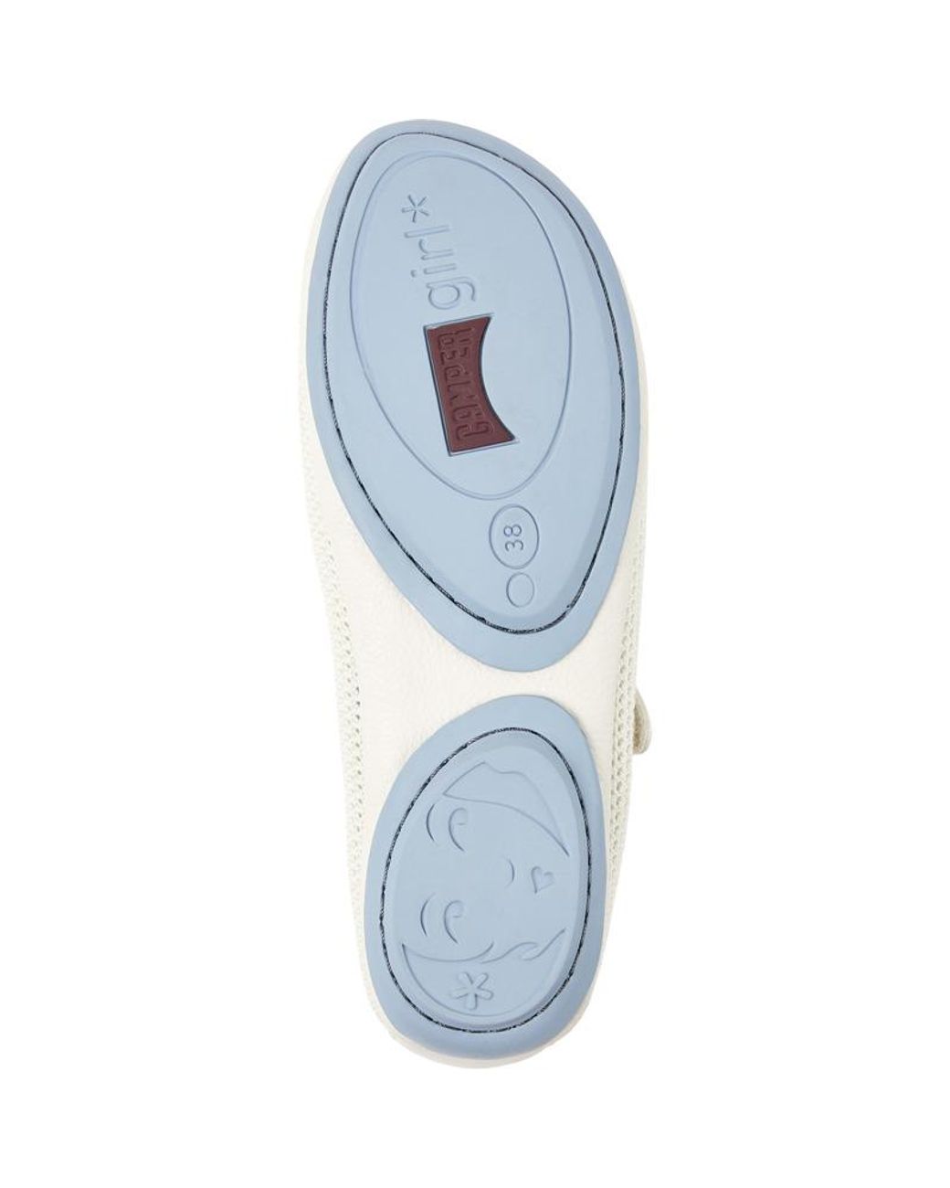 Camper White ® Lyocell And Leather Shoes
