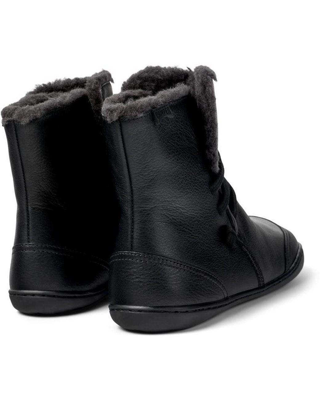 Camper Black Ankle Boots