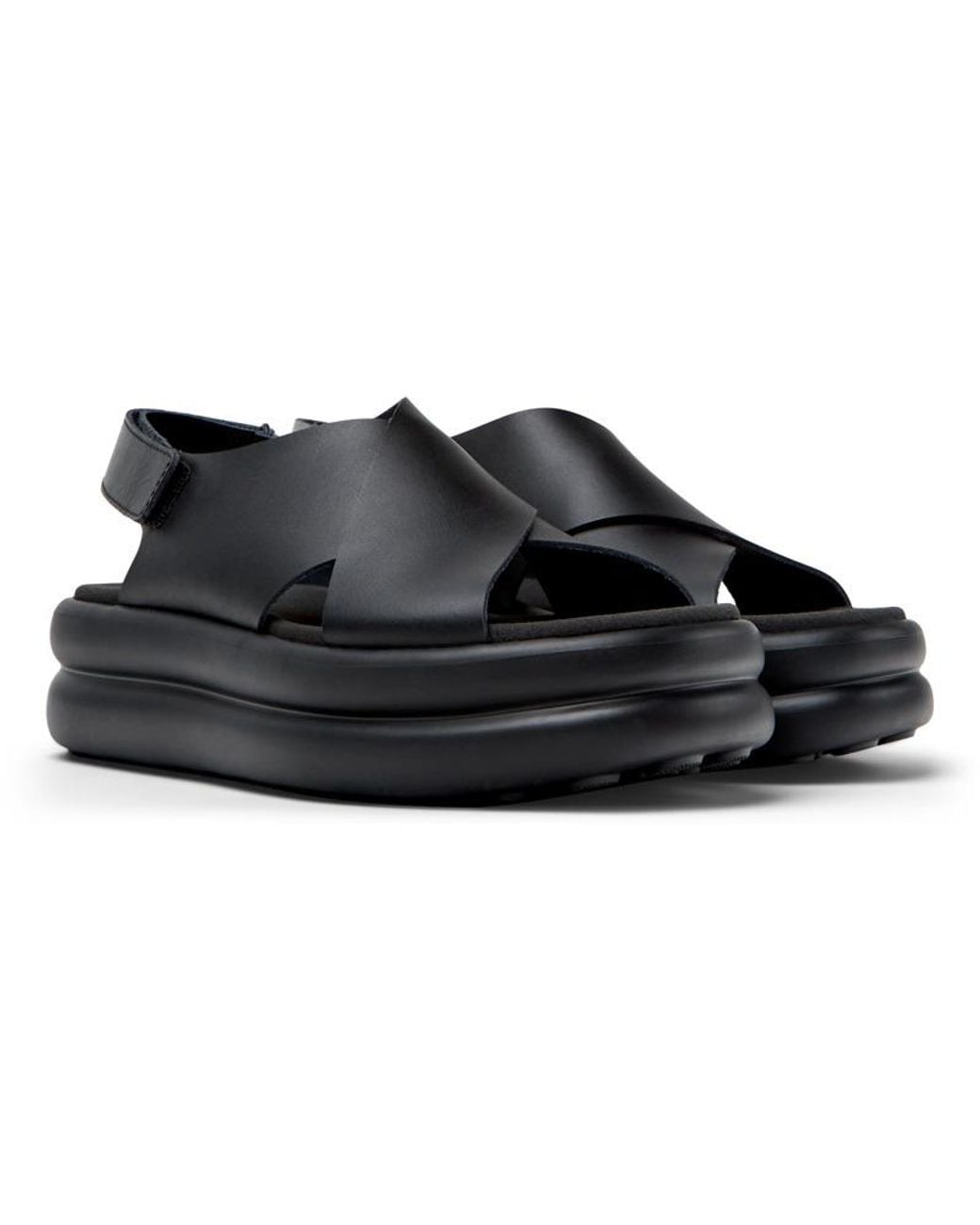 Camper Black Sandals
