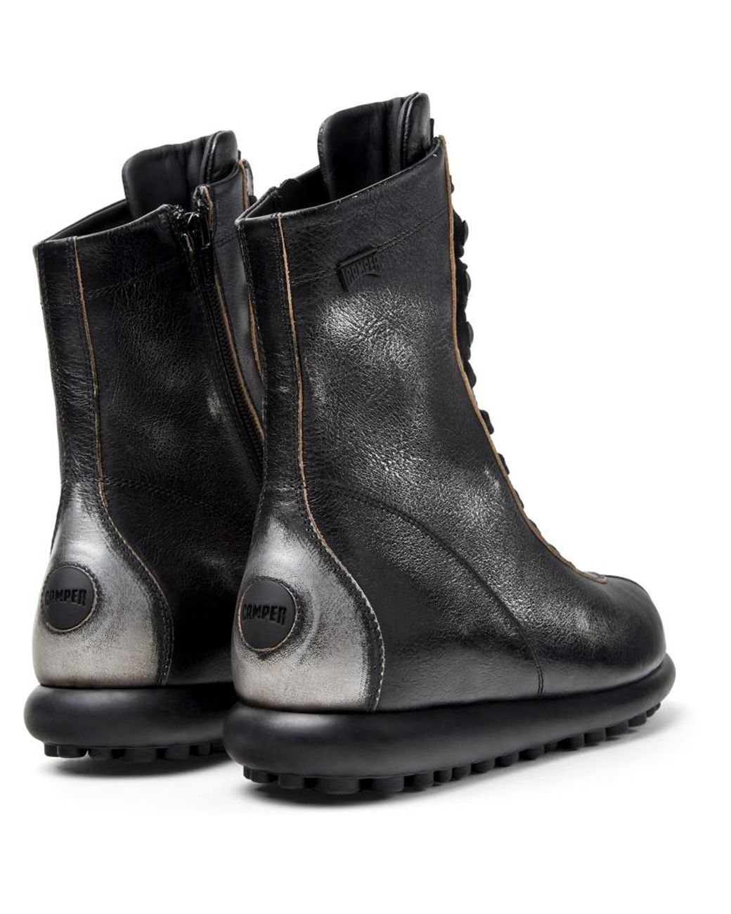 Camper Black Boots