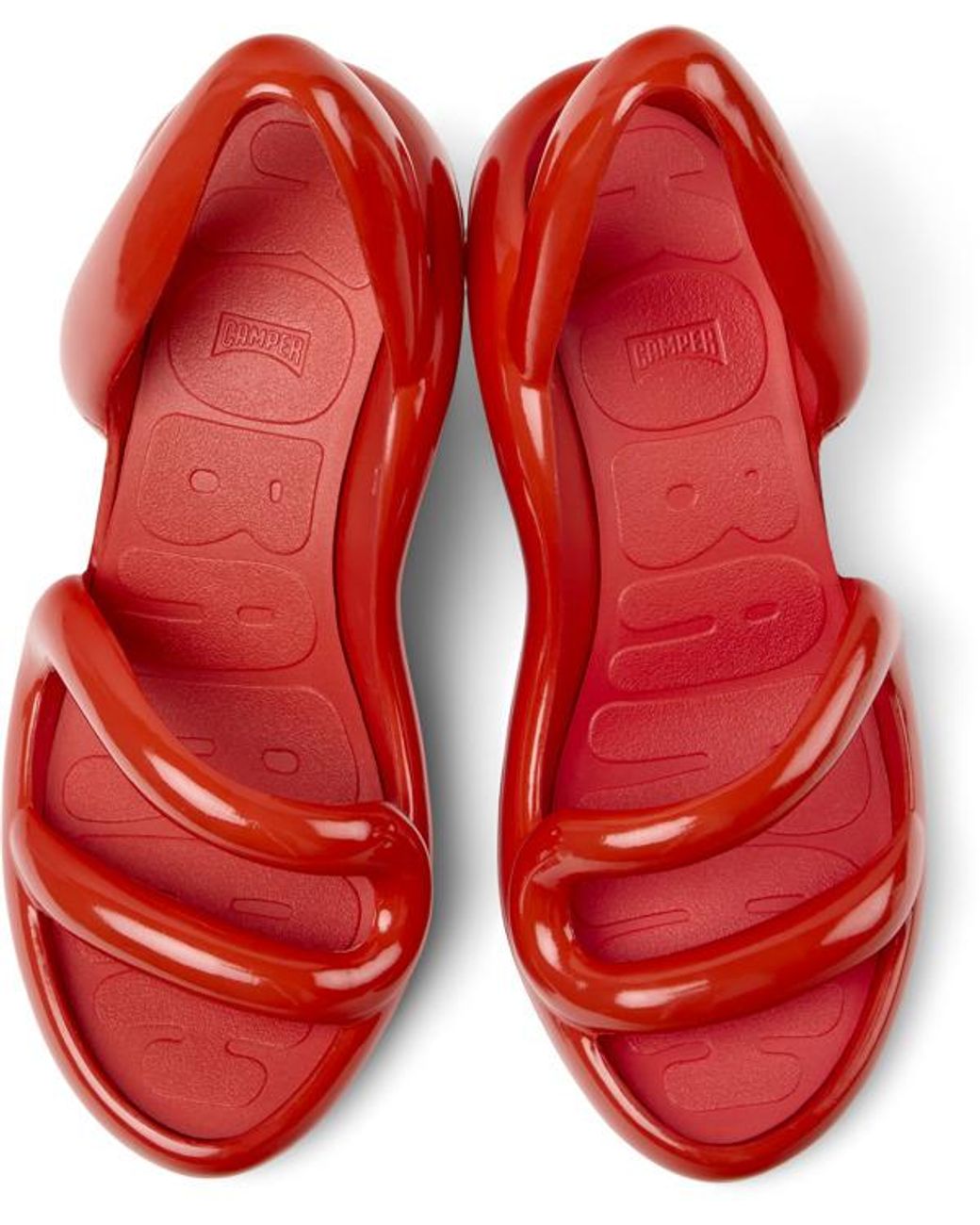 Camper Red Sandals