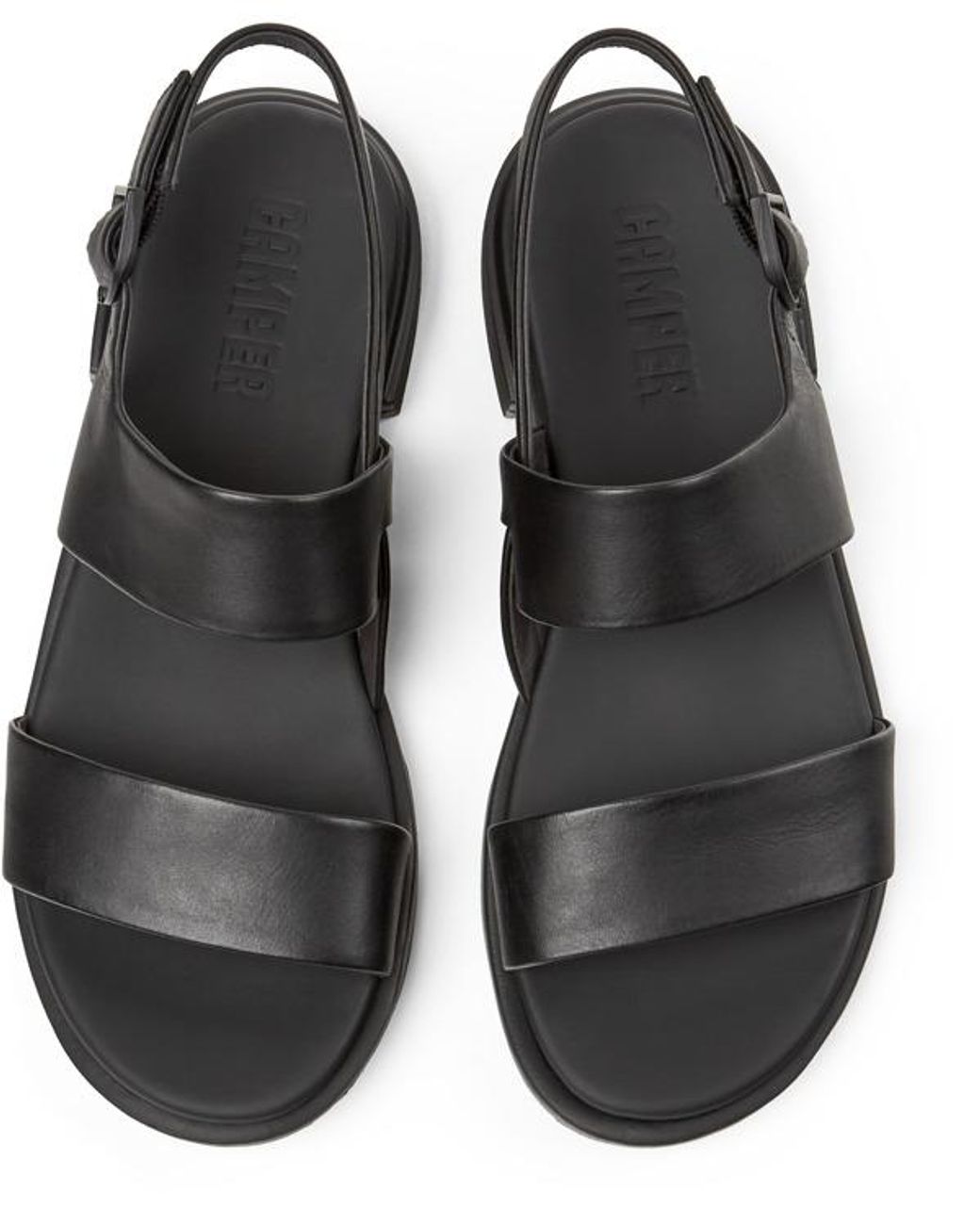 Camper Black Edy Sandals