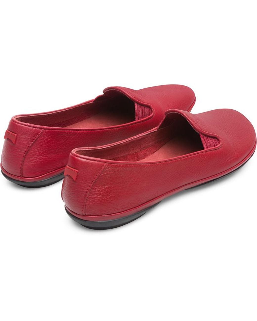 Camper Red Ballerinas