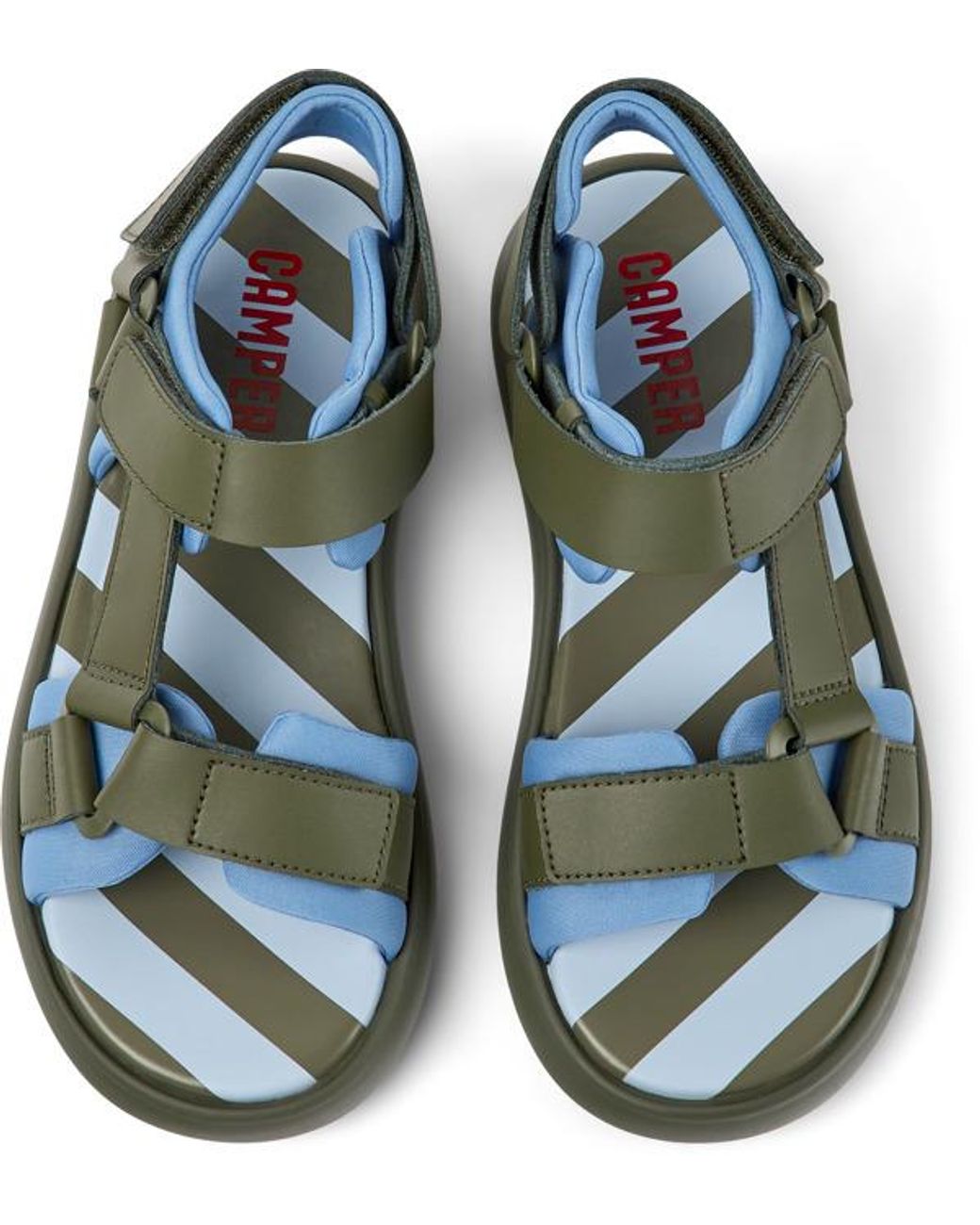Camper Green Sandals