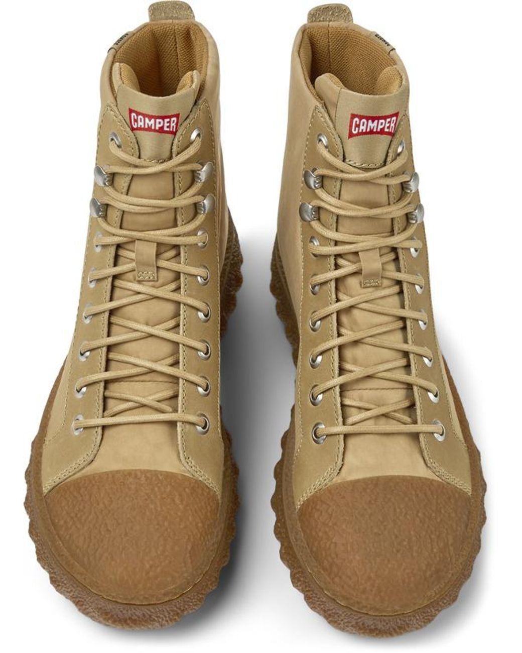 Camper Brown Ground Booties