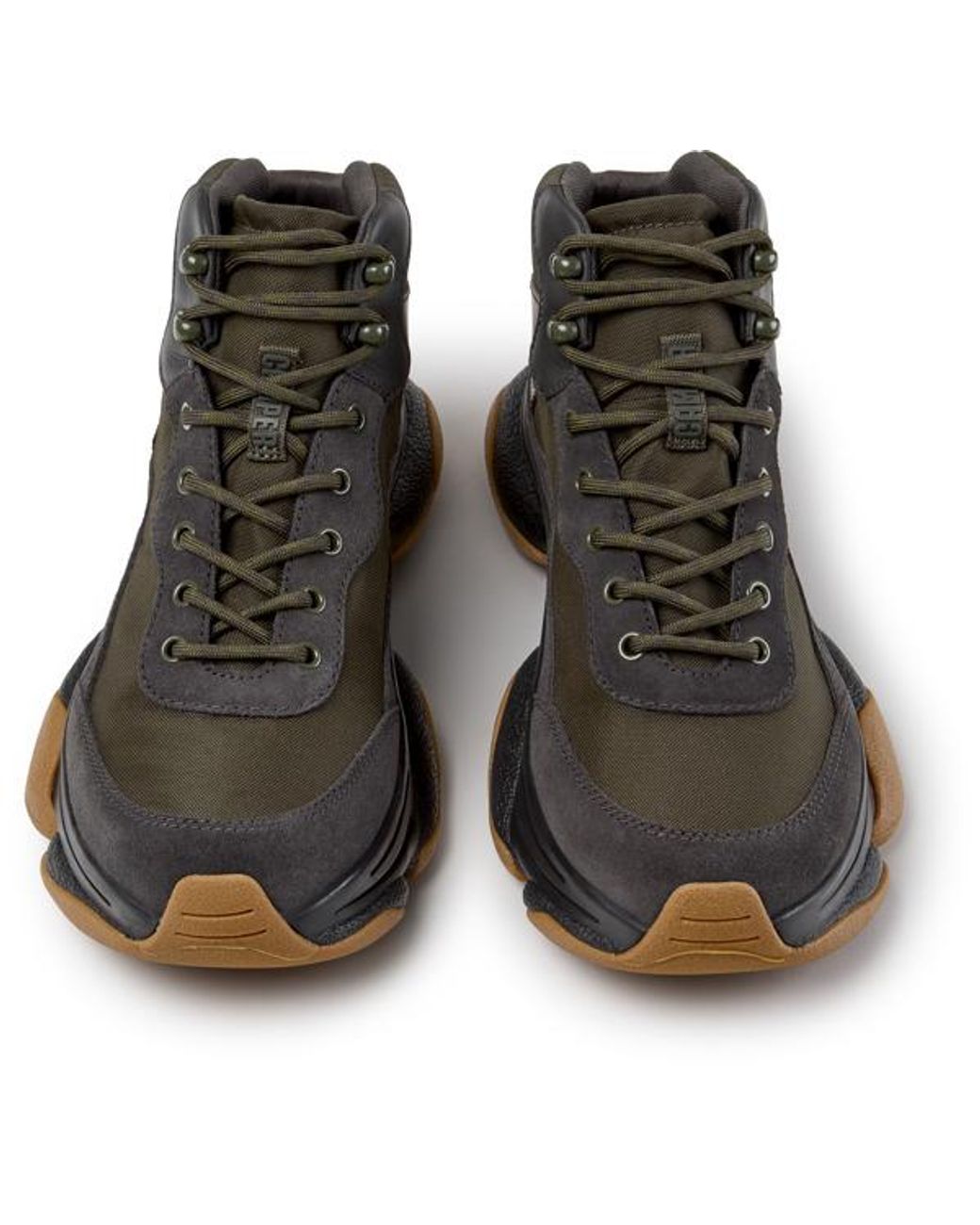 Camper Gray Ankle Boots for men