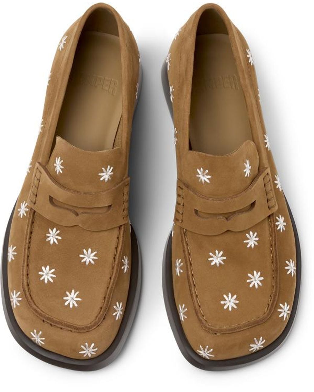 Camper Brown Formal Shoes For