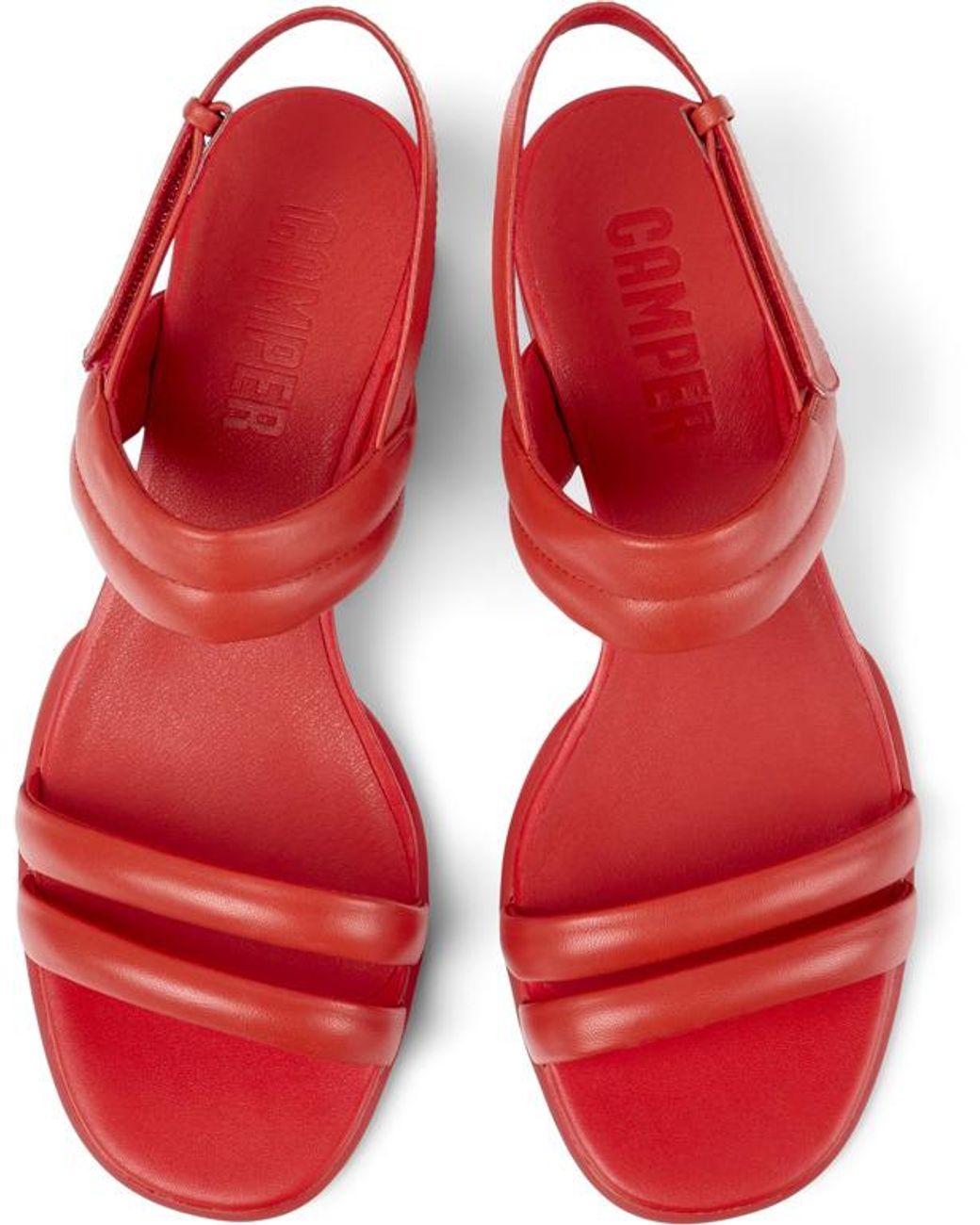 Camper Red Sandals