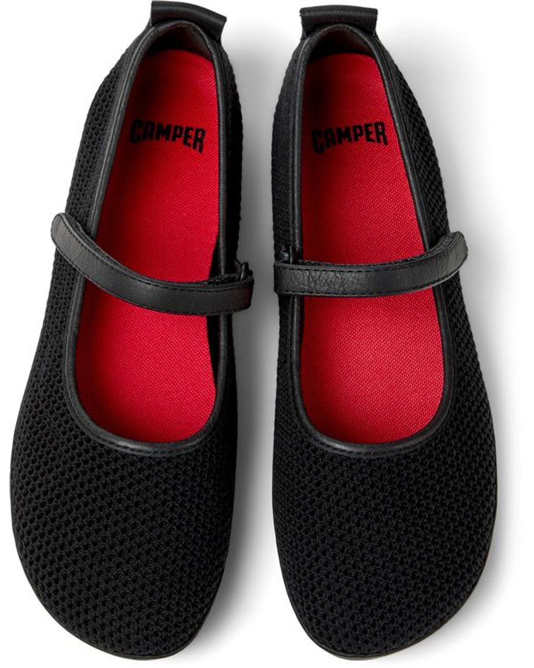 Camper Black Ballerinas