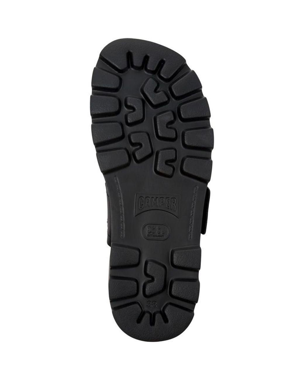 Camper Black Brutus Sandal