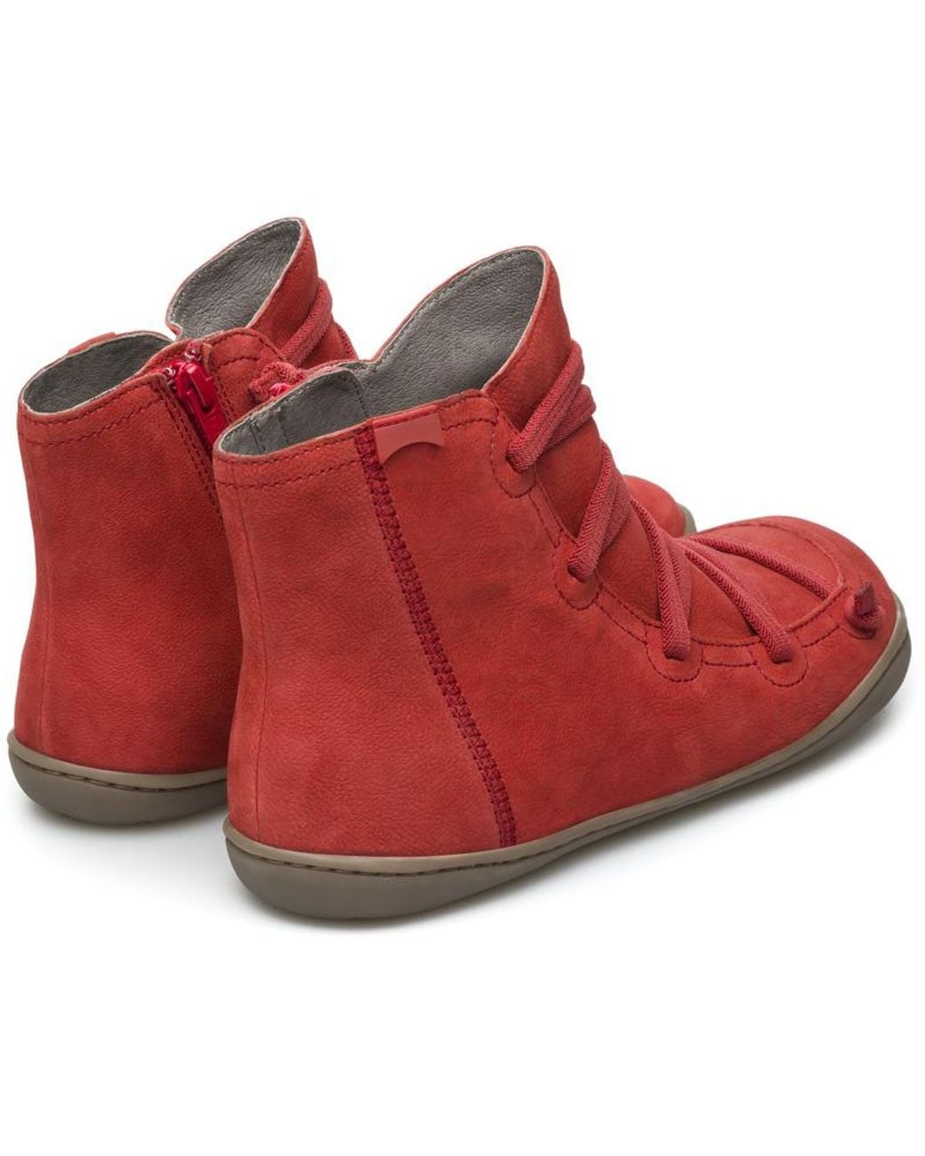 Camper Red Boots