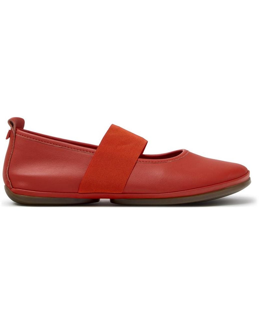 Camper Red Ballerinas
