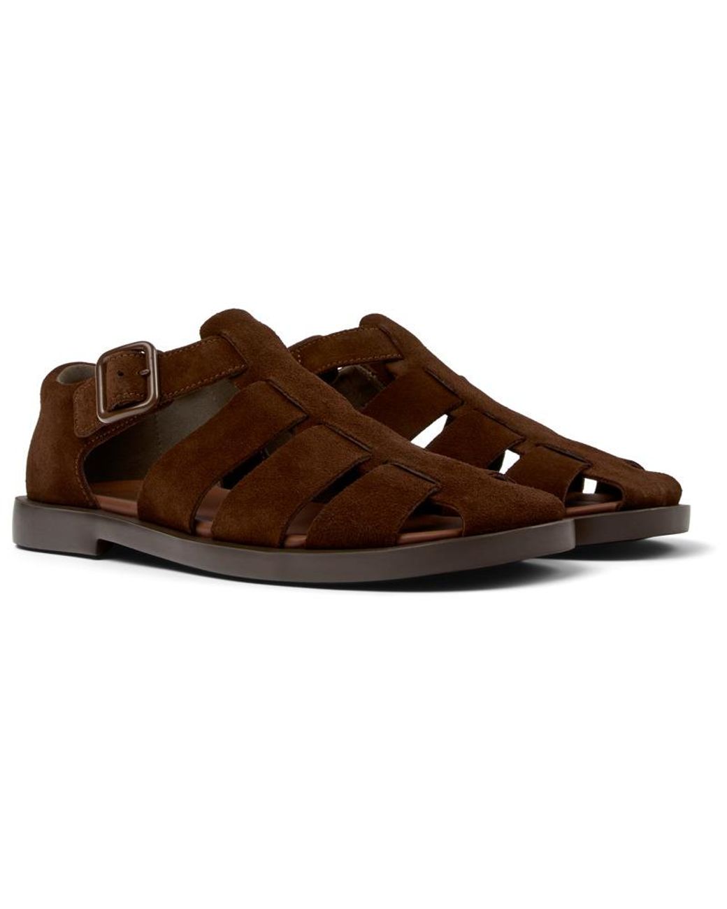 Flat Sandals Camper pour homme en coloris Brown