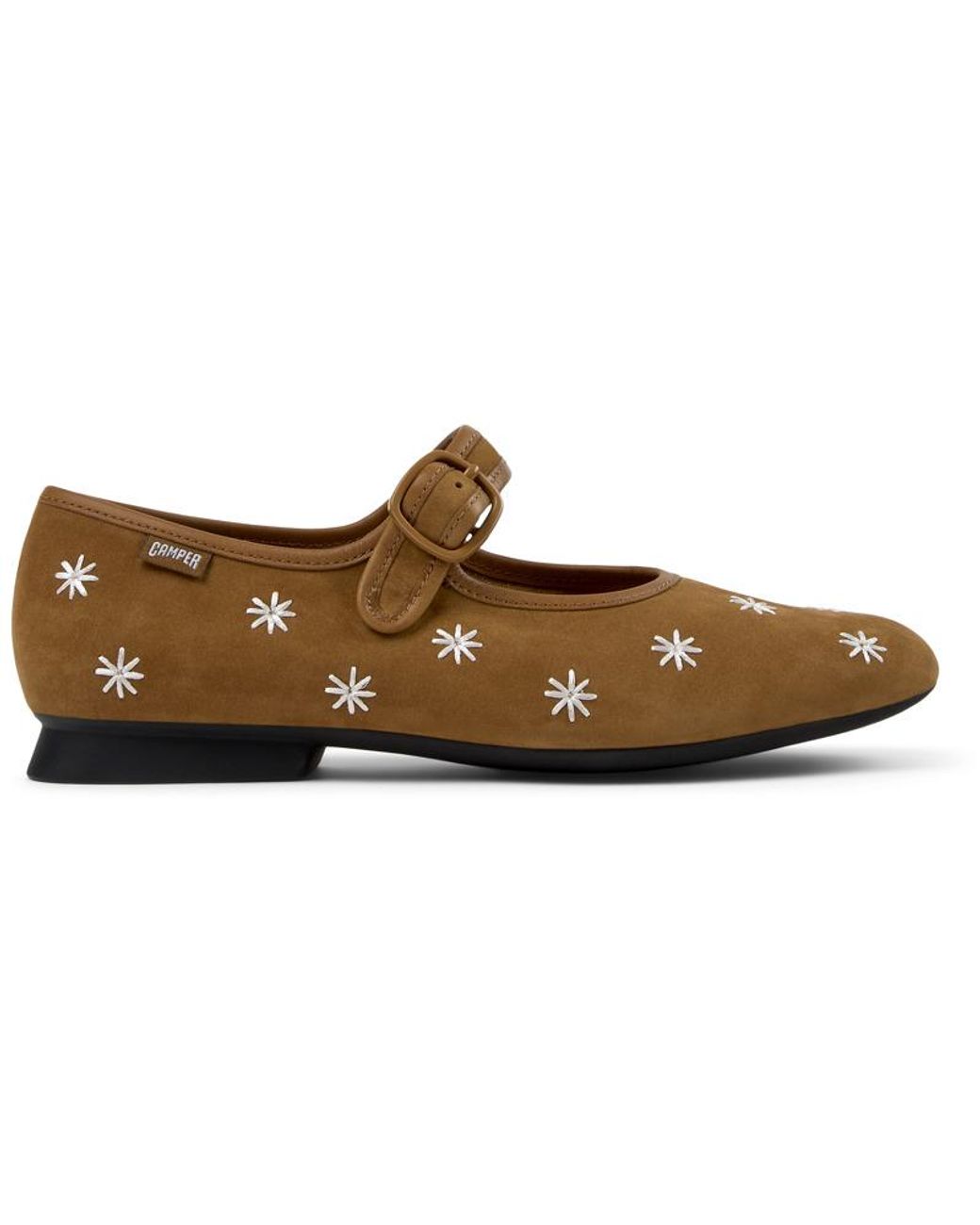 Camper Brown Ballerinas