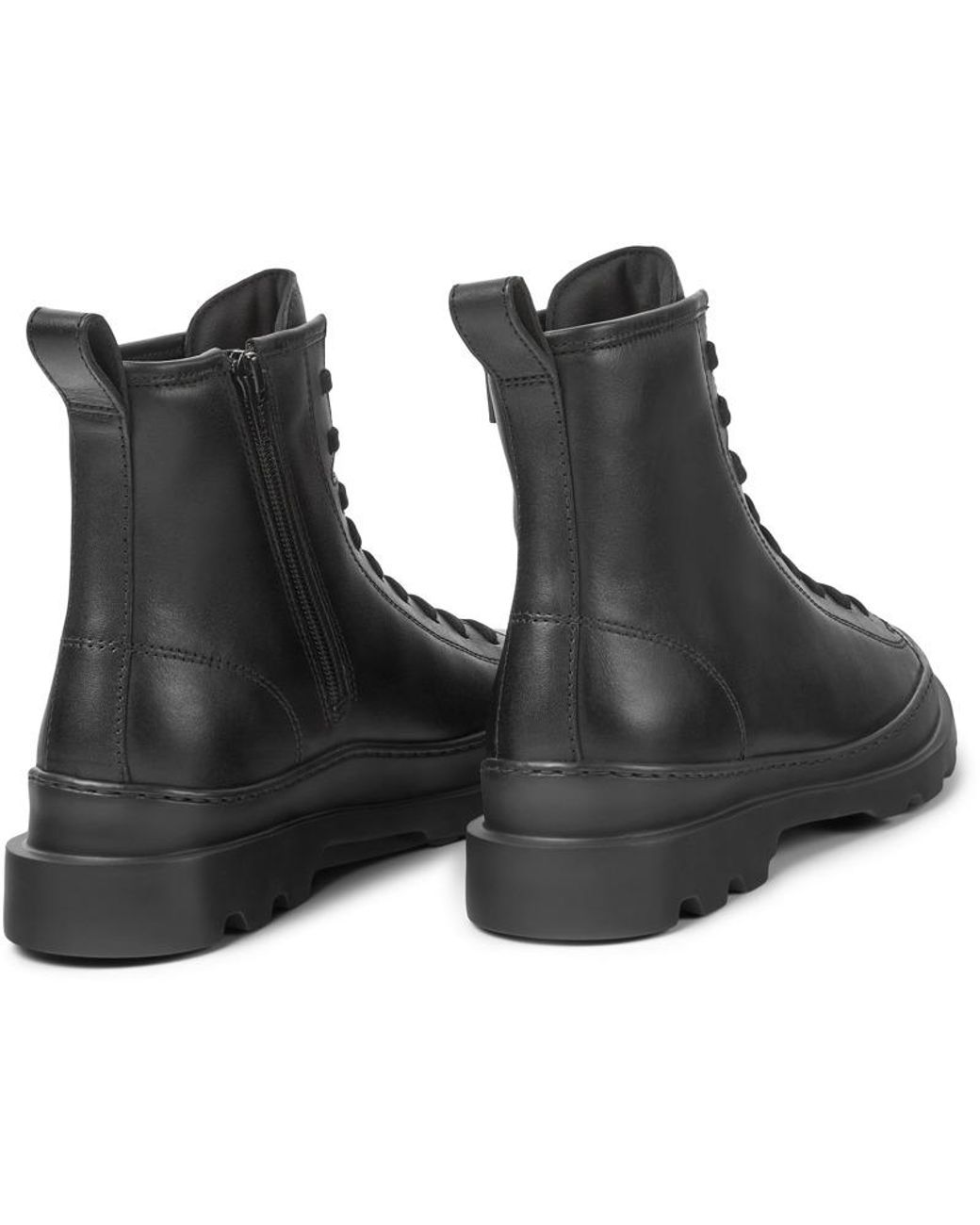 Camper Black Medium Lace Boot