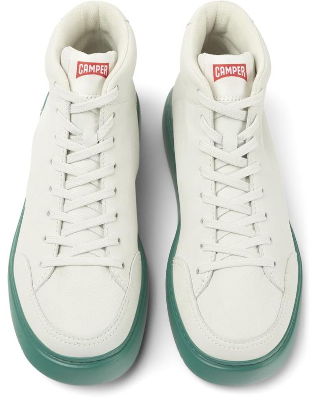 Camper White Non-dyed Leather Sneakers for men