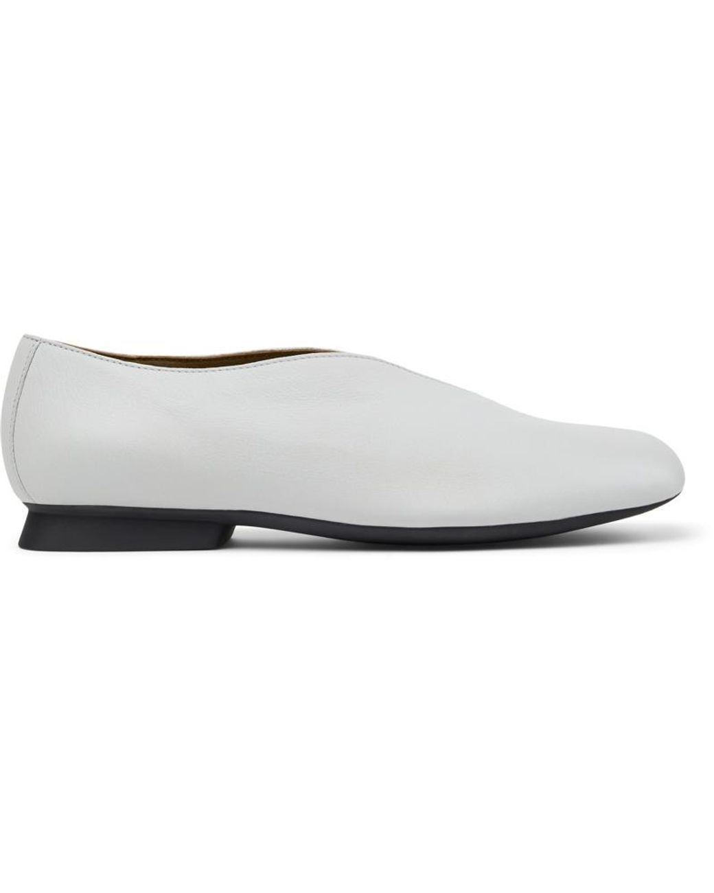 Camper White Ballerinas