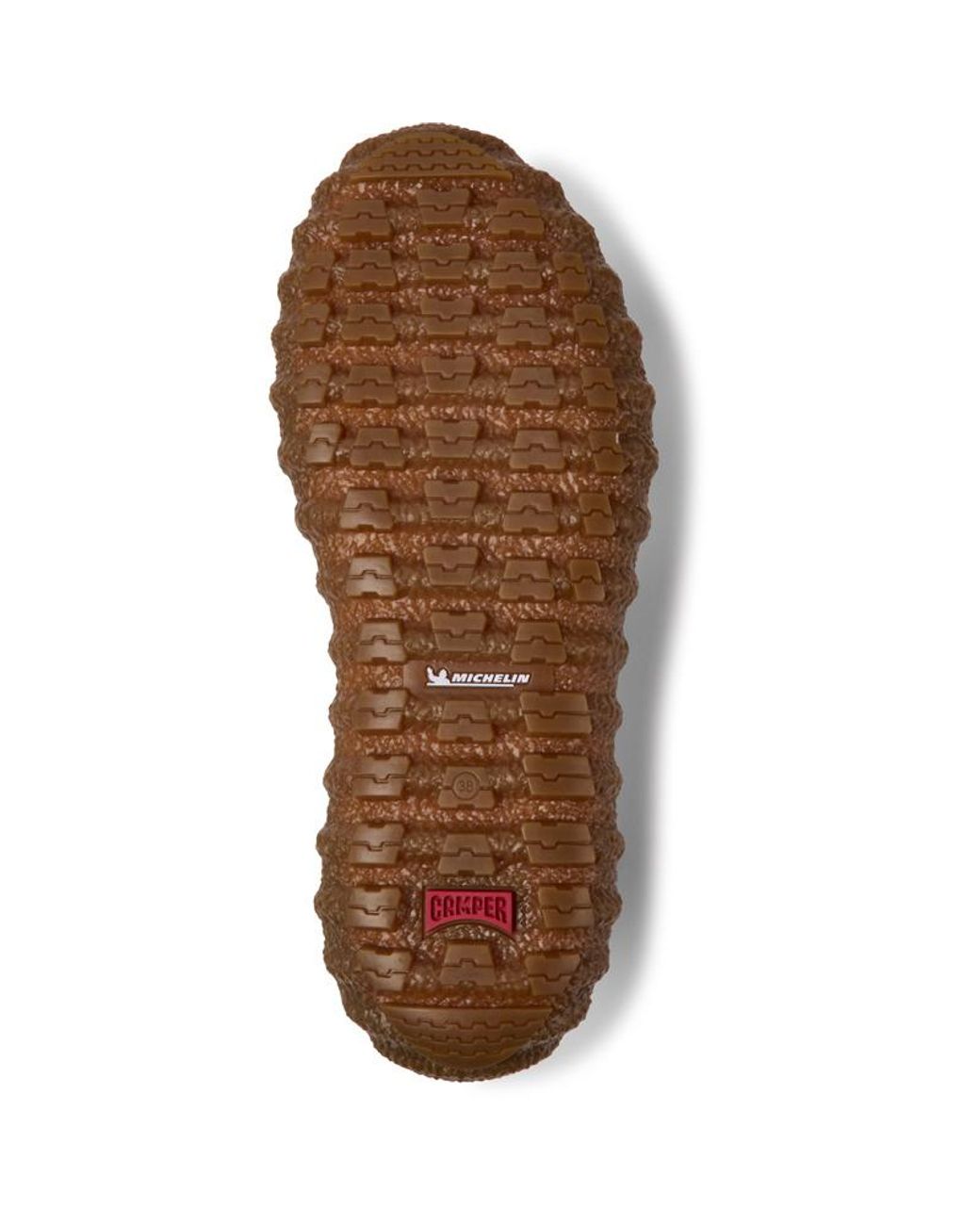 Camper Brown Ground Booties
