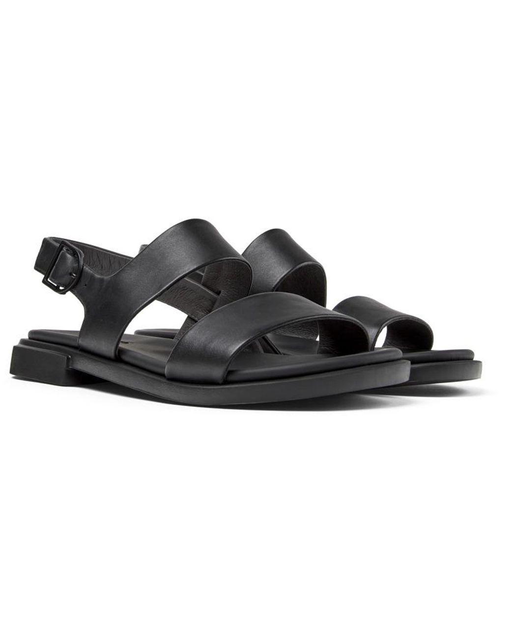 Camper Black Edy Sandals