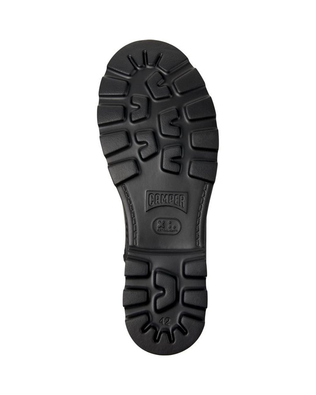 Camper Black Leather Ankle Boots for men