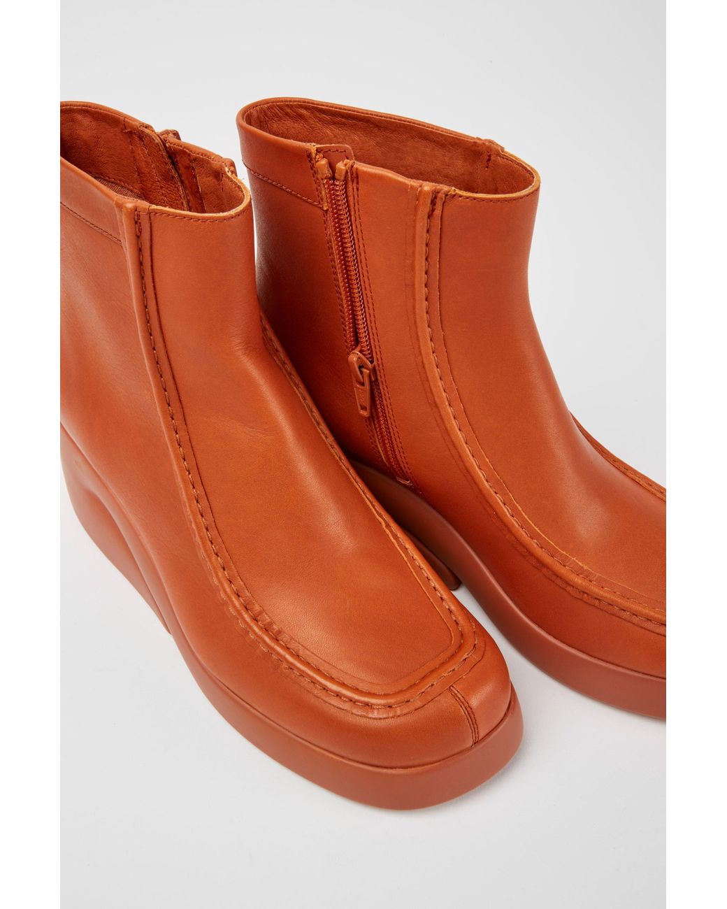 camper brown boots