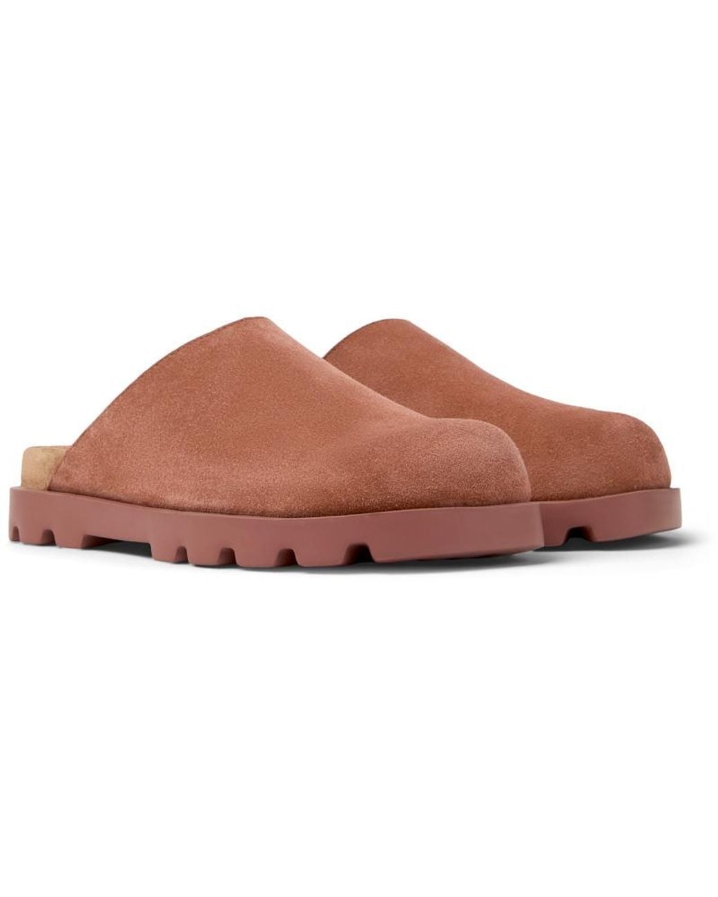 Camper Brown Clogs
