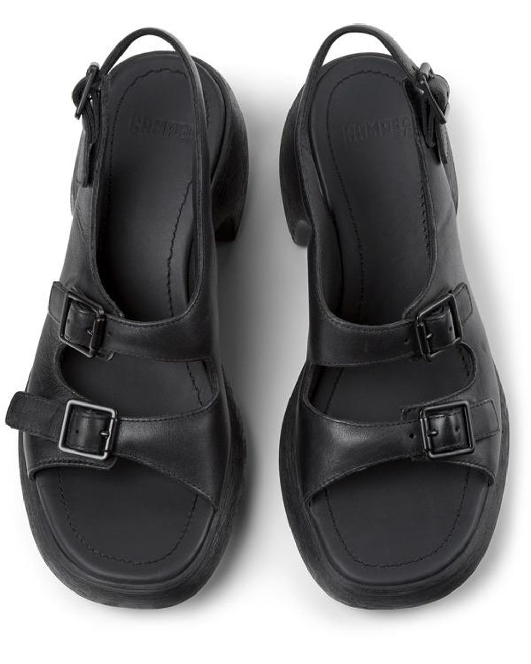 Camper Black Sandalen