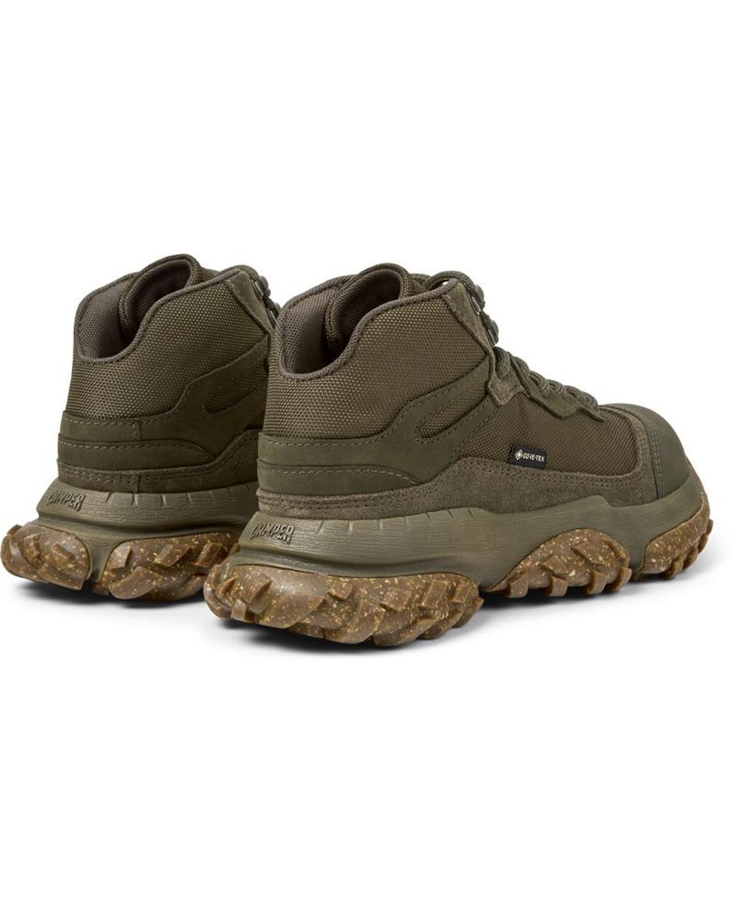 Camper Green Ankle Boots