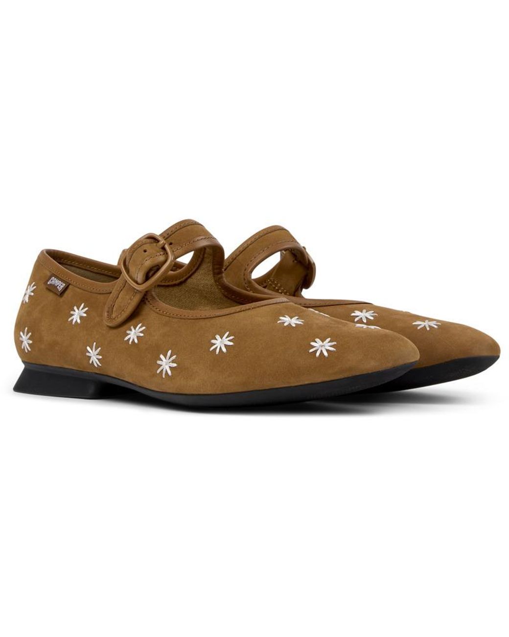 Camper Brown Ballerinas