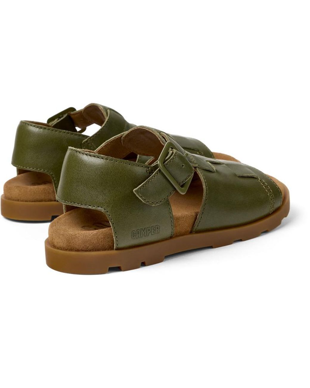 Camper Green Brutus Sandal