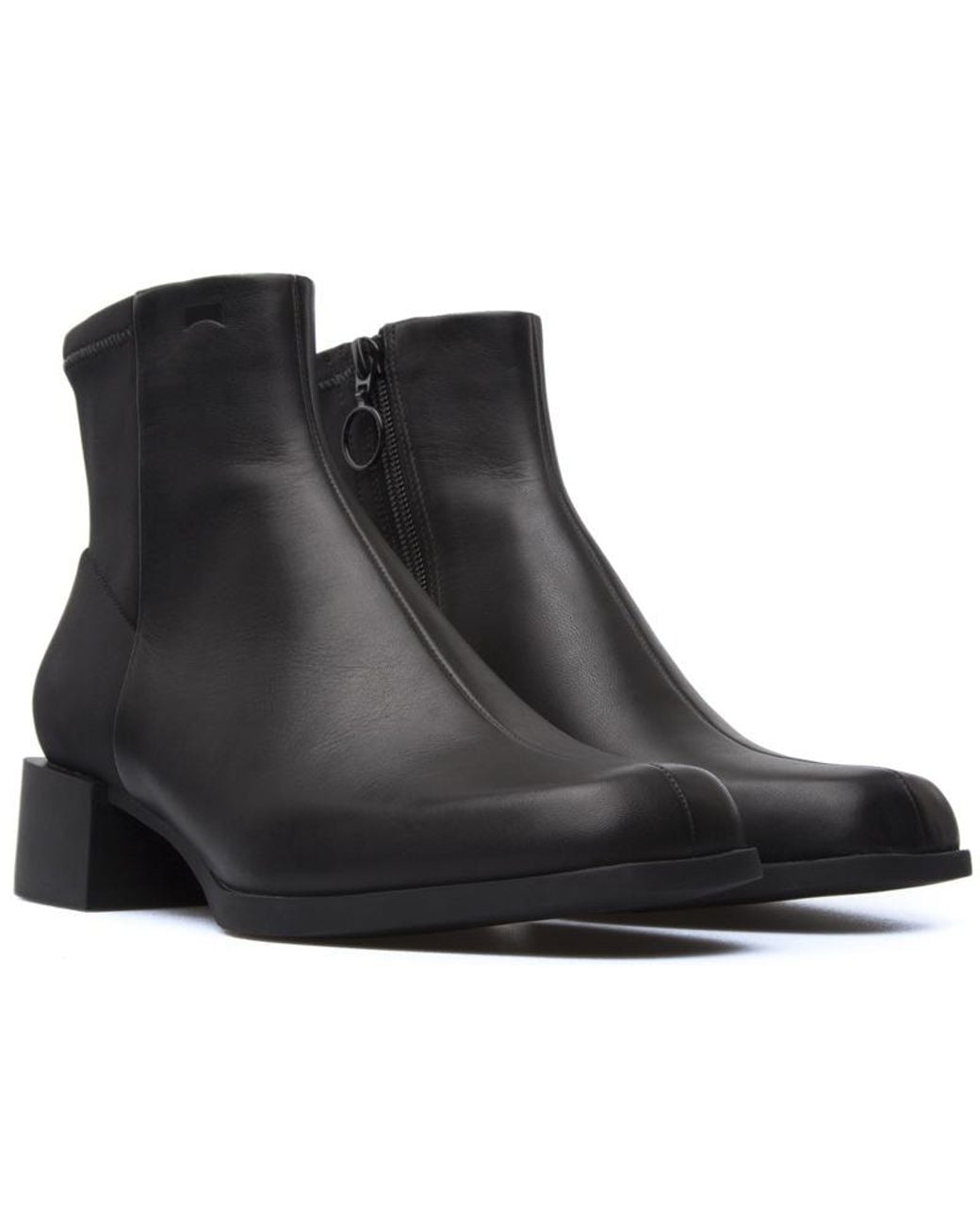Camper Black Ankle Boots
