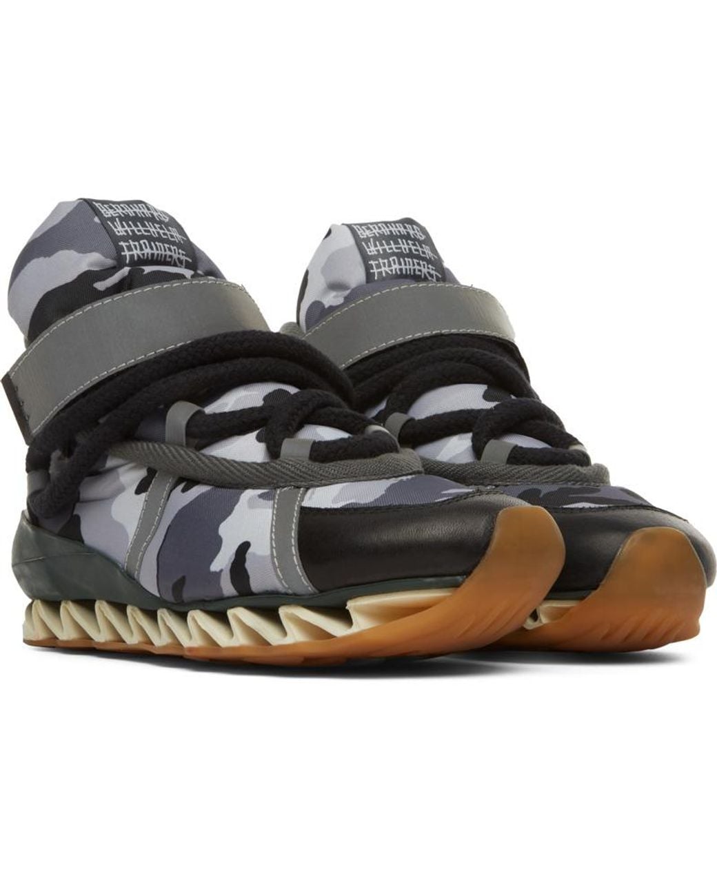 Camper Gray Ankle Boots for men