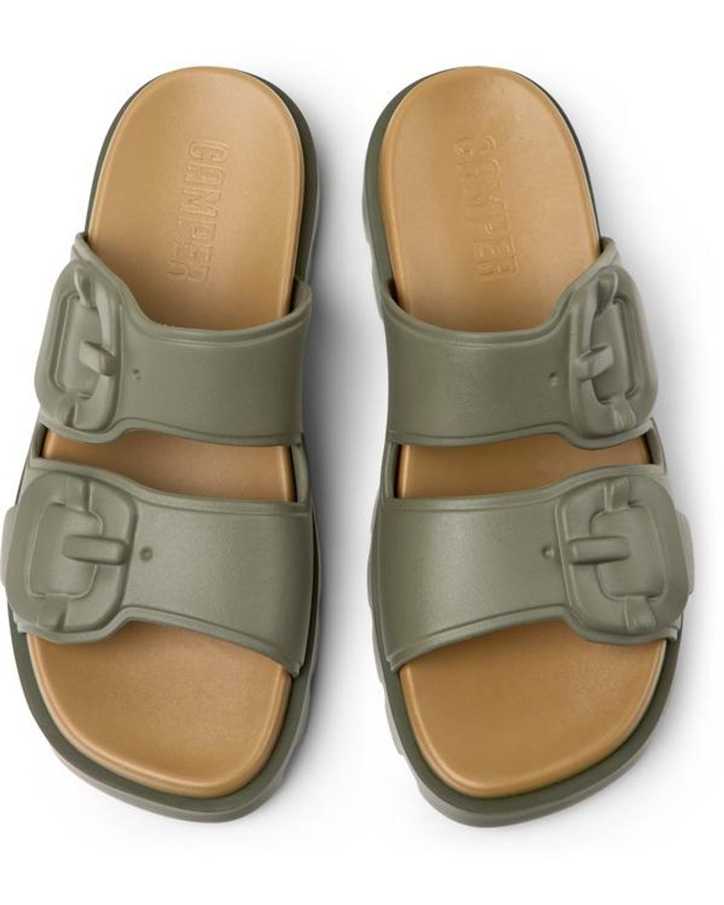 Camper Green Sandals
