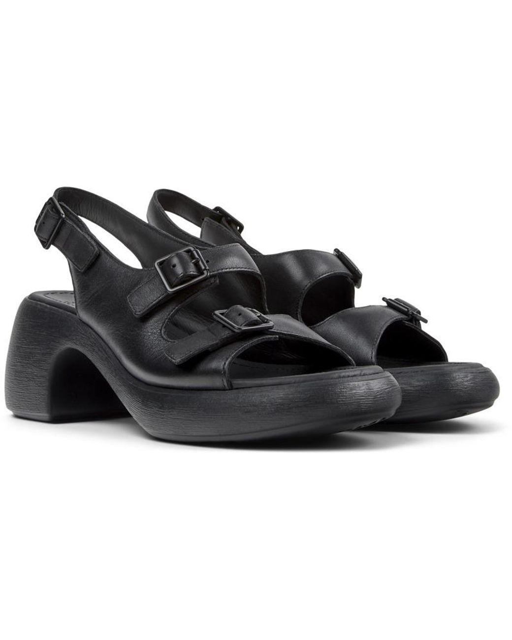Camper Black Sandalen