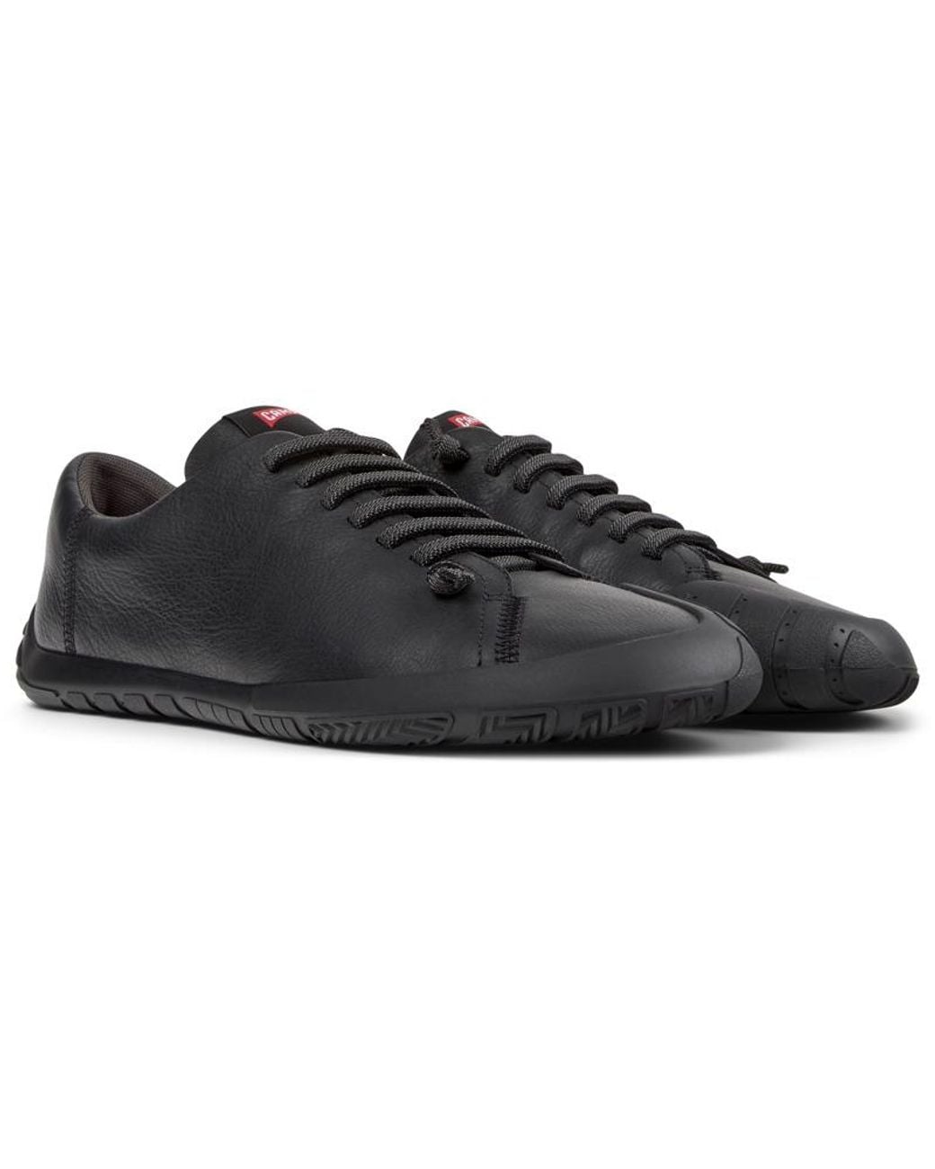 Camper Black Peu Path+ Leather Sneakers for men