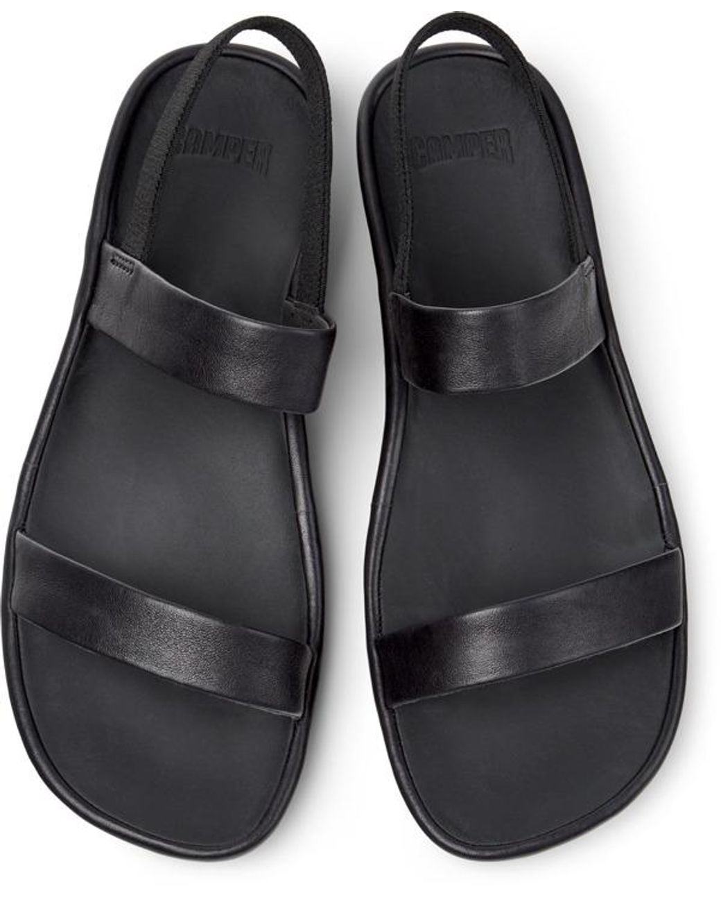 Camper Black Sandals
