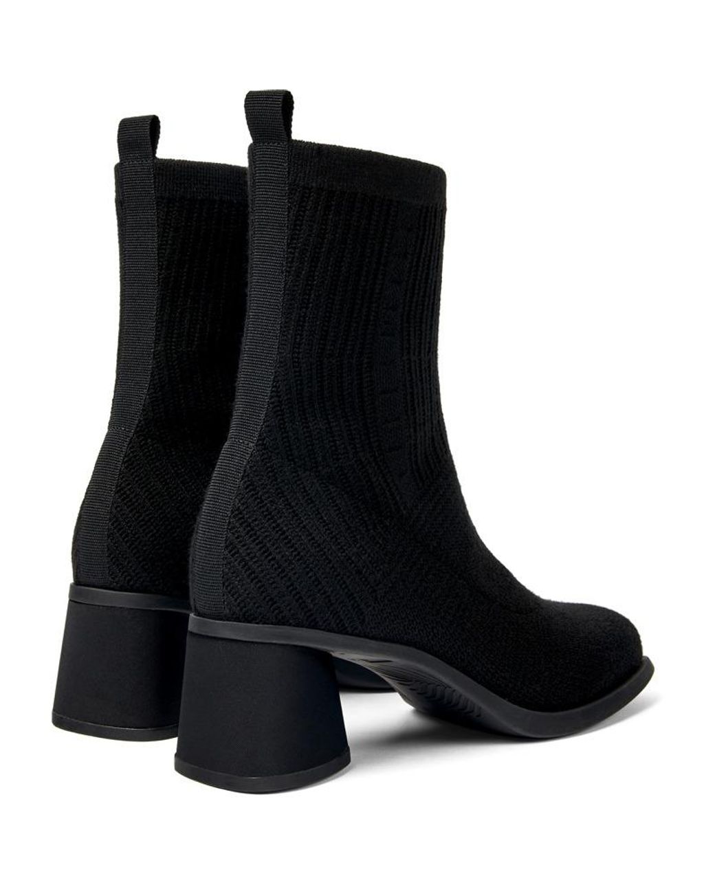 Camper Black Heeled Boots
