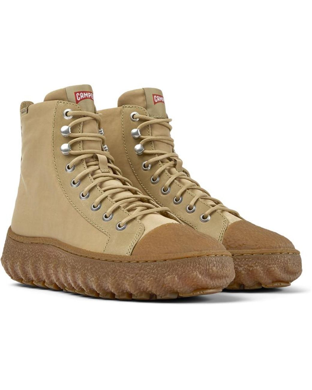 Camper Brown Ground Booties